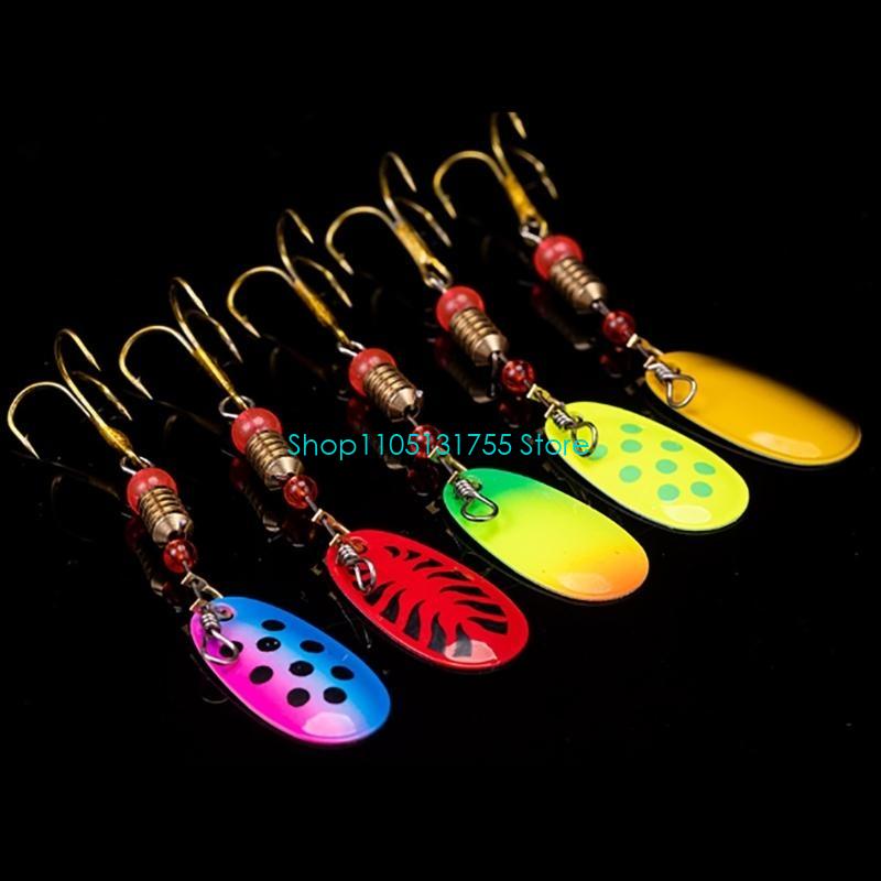 K0EF 10 Chiếc Spinner Mồi Móc  - đánh giá và giá Fishing Lure Spinner