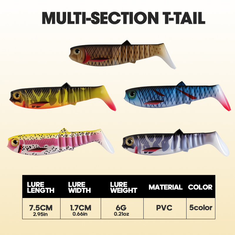 TAIYU 3pcs 7.5cm 6g 3D Multi-J - đánh giá và giá Fishing Lure Popper