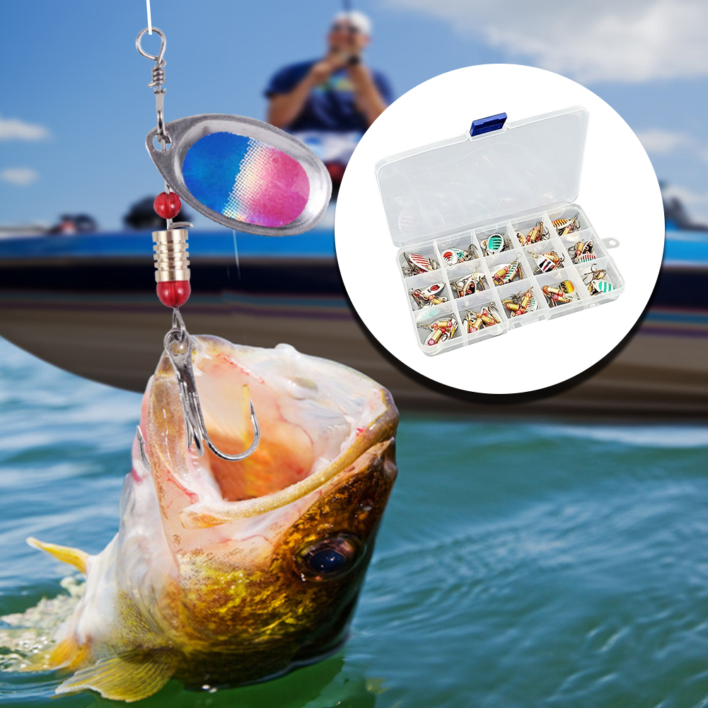 30pcs Metal Spoon Spinner Fish - đánh giá và giá Fishing Lure Spinner