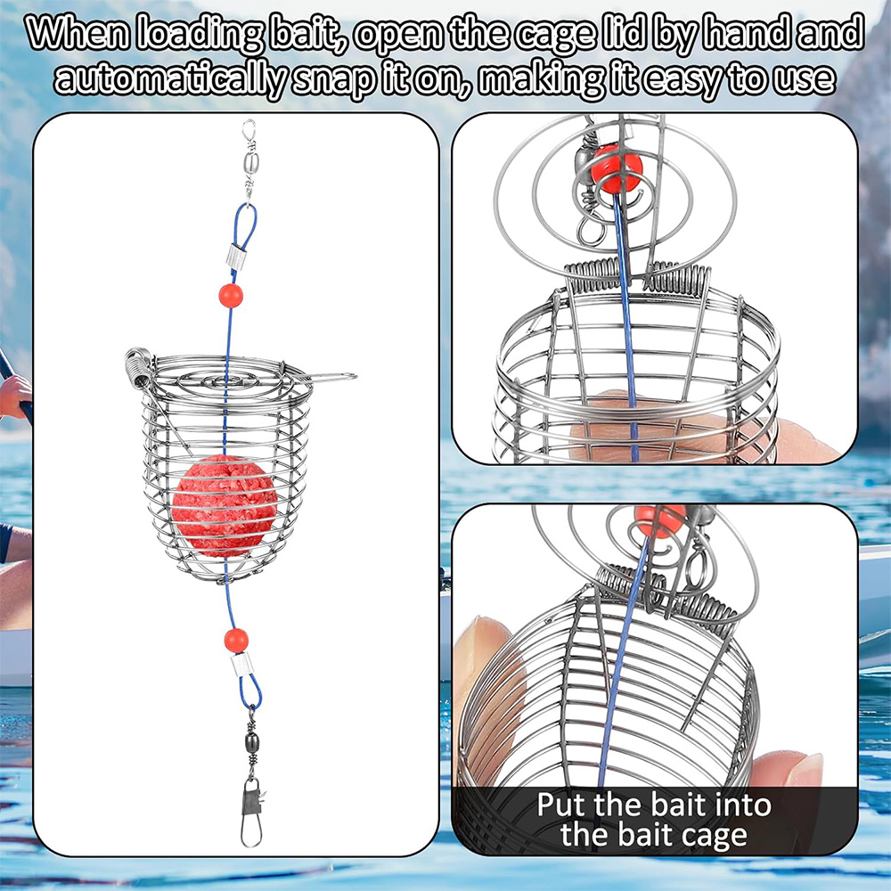 Carp Fishing Bait Trap Cage Bu - đánh giá và giá Fishing Lure Accessories